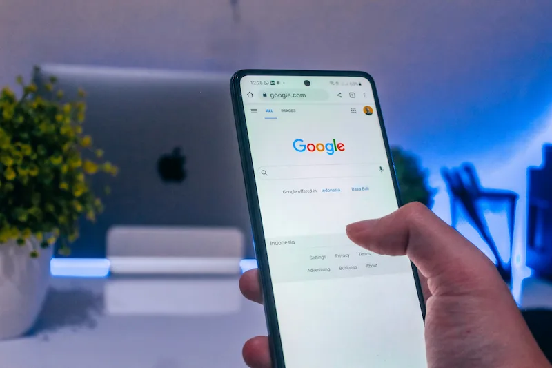 AI powered Google search results